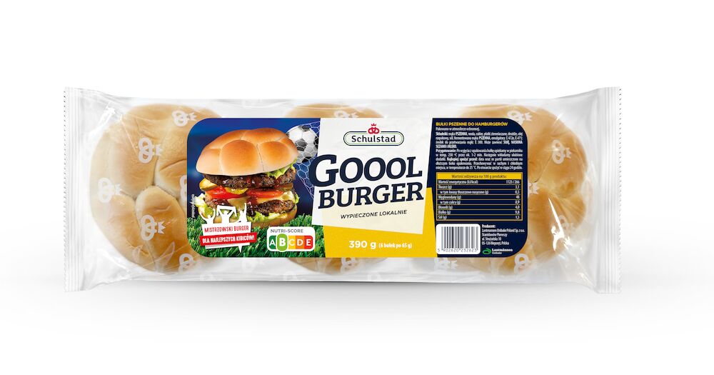 Schulstad Goool Burger 6 szt 